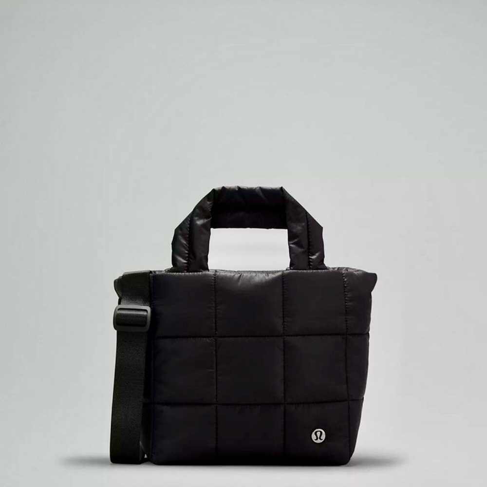 ✨ 👜Lululemon Quilted Grid Tote/Crossbody Bag_Mini 5L_Black_New With Tag 👜✨